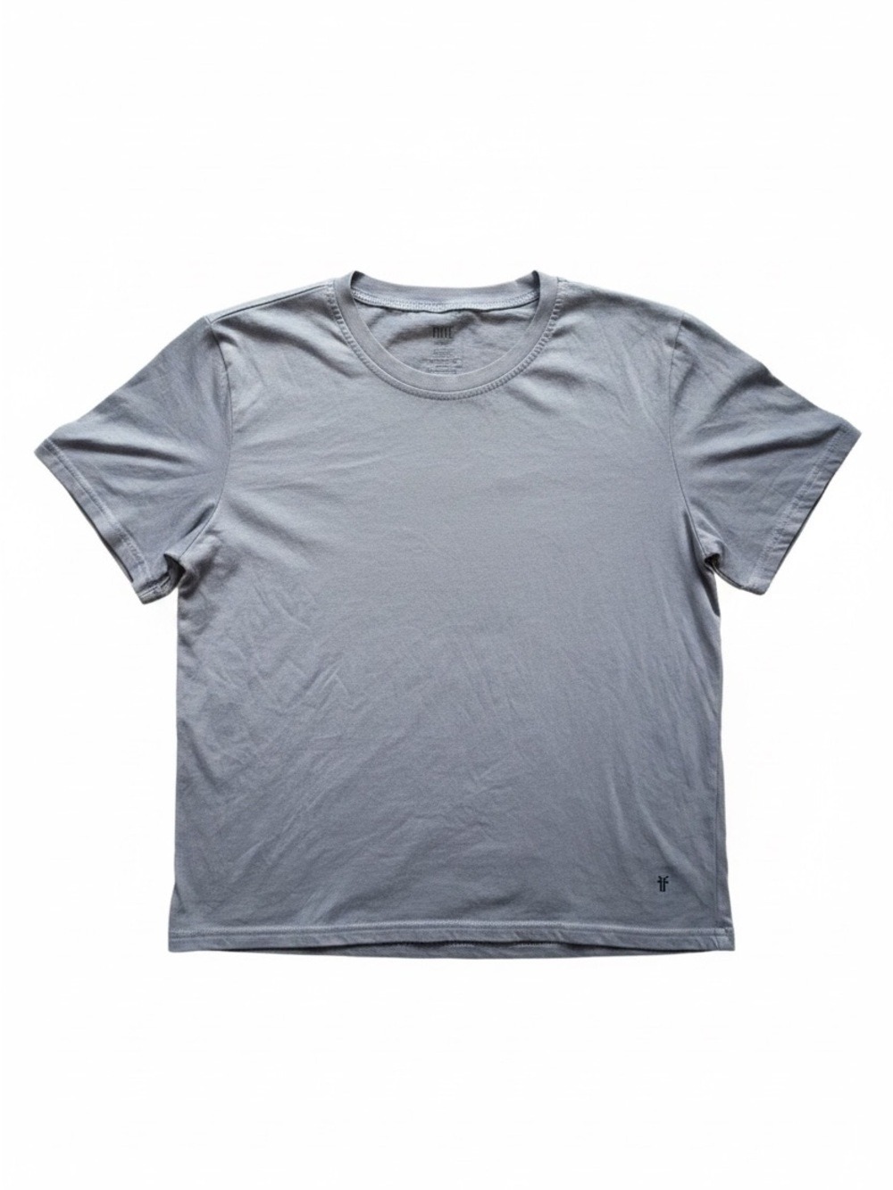 Frye Mens Gray Crewneck T-Shirt Small